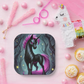 Unicorn Art Papieren Bordje (Feest)