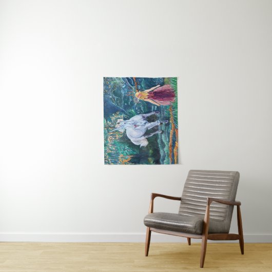 Unicorn Art Wandkleed (In situ)