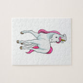 Unicorn as Cook with Chef hat Legpuzzel (Horizontaal)