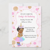 Unicorn Baby 1st Birthday Uitnodiging 3 (Voorkant)