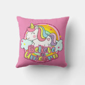 Unicorn Baby Kussen (Achterkant)