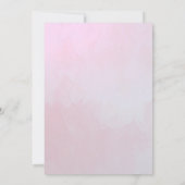 Unicorn baby shower bedankt je creditcard (Achterkant)