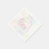 Unicorn Baby shower Paper Napkins Servet (Hoek)