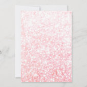 Unicorn baby shower thema uitnodiging (Achterkant)