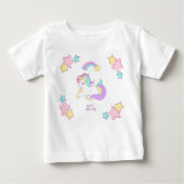 Unicorn Baby T-shirt (Voorkant)