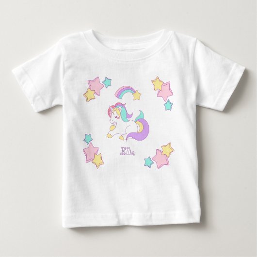 Unicorn Baby T-shirt (Voorkant)