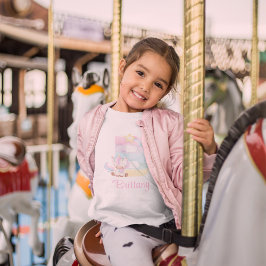 Unicorn Baby T-Shirt met letter B