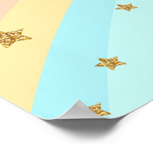 Unicorn Backdrop Poster (Hoek)