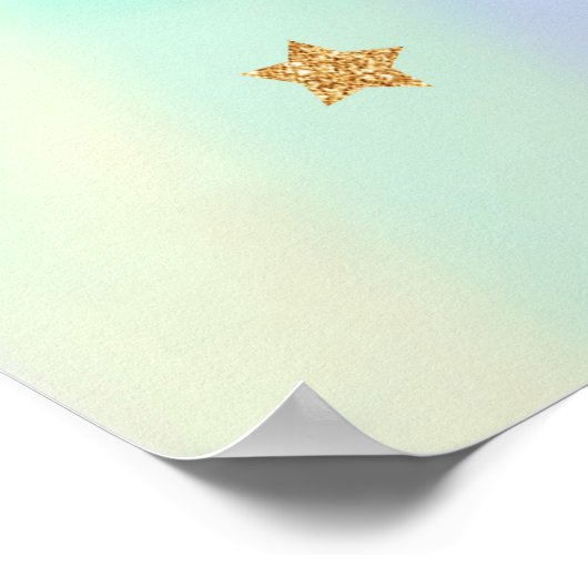 Unicorn backdrop-poster poster (Hoek)