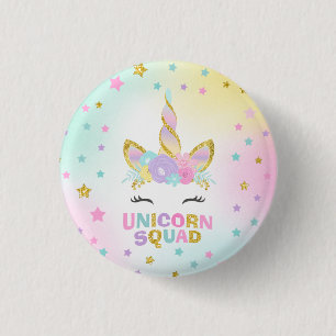 Unicorn Badge Unicorn Squad Unicorn Favor Pin Ronde Button 3,2 Cm