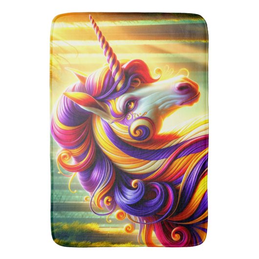 Unicorn Badmat (Voorkant Verticaal)