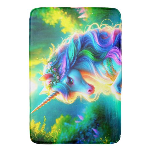 Unicorn Badmat (Voorkant Verticaal)