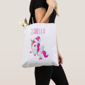 Unicorn Bag van gepersonaliseerde meisjes Tote Bag (Dichtbij)