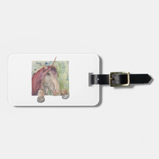 Unicorn Bagagelabel (Voorkant horizontaal)