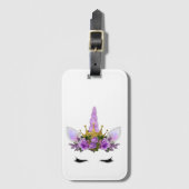 Unicorn Bagagelabel (Voorkant (verticaal))
