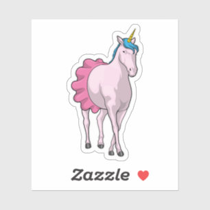 Unicorn Ballerina Ballet Sticker