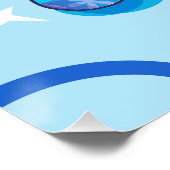 Unicorn Ballon Perfect Poster (Hoek)