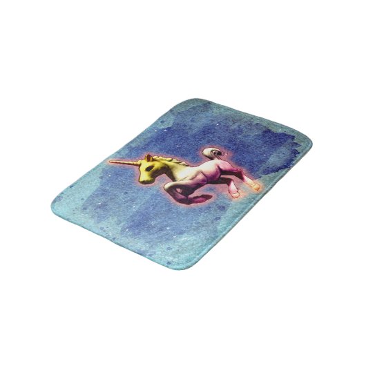 Unicorn Bath Mat (Galaxy Shimmer) (Gekanteld)
