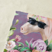 Unicorn Beach Towel | Floral Pattern Strandlaken (In situ)