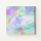 Unicorn Bicycle Monogram Sketchbook Notitieboek (Achterkant)