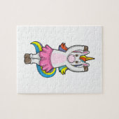Unicorn bij Ballet Dance met Skirt Legpuzzel (Horizontaal)
