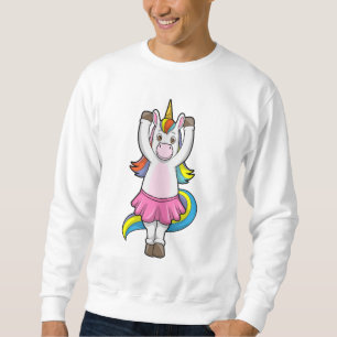 Unicorn bij Ballet Dance met Skirt Trui