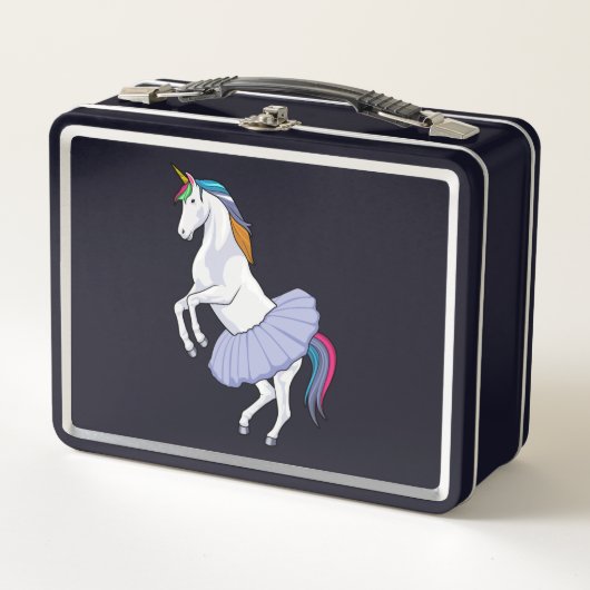 Unicorn bij Ballet met Skirt (Voorkant)