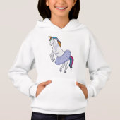 Unicorn bij Ballet met Skirt (Voorkant)