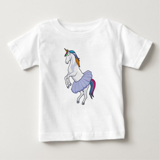 Unicorn bij Ballet met Skirt (Voorkant)