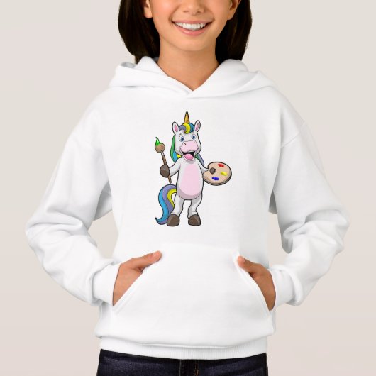 Unicorn bij het Schilderen met Borstel & Kleur (Voorkant)