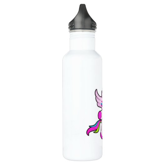 Unicorn bij vliegen waterfles  (Links)