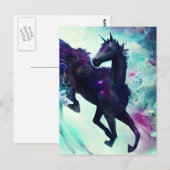 Unicorn binnen het Briefkaart van de Melkweg (Voorkant / Achterkant)