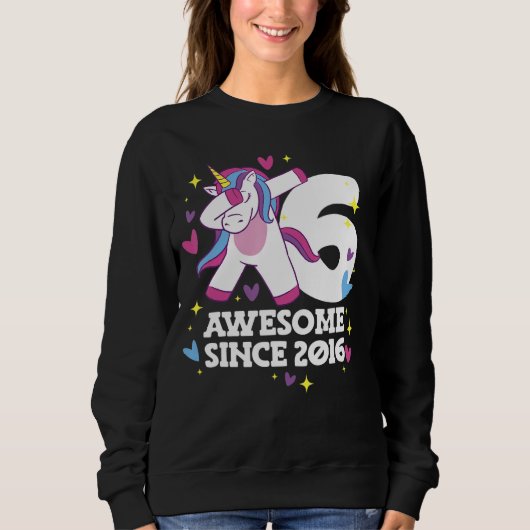 Unicorn Birthday 1 Trui (Voorkant)