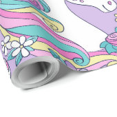 Unicorn Birthday Cadeaupapier (Rol Hoek)
