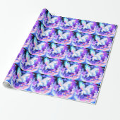Unicorn Birthday Cadeaupapier (Uitgerold)