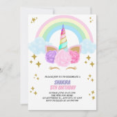 Unicorn Birthday Kaart (Voorkant)