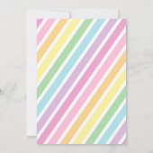 Unicorn Birthday Kaart (Achterkant)