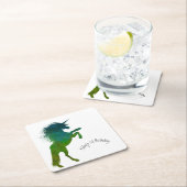 Unicorn, Birthday Kartonnen Onderzetters (Insitu)