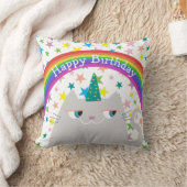 Unicorn Birthday Kussen (Deken)