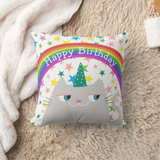 Unicorn Birthday Kussen (Deken)