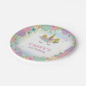 Unicorn Birthday Party Paper Bord (Gekanteld)