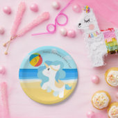 Unicorn Birthday Party Papieren Bordje (Feest)