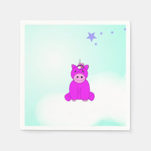 Unicorn Birthday Party Servet