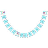 Unicorn Birthday Party Vlaggetjes (Alle)