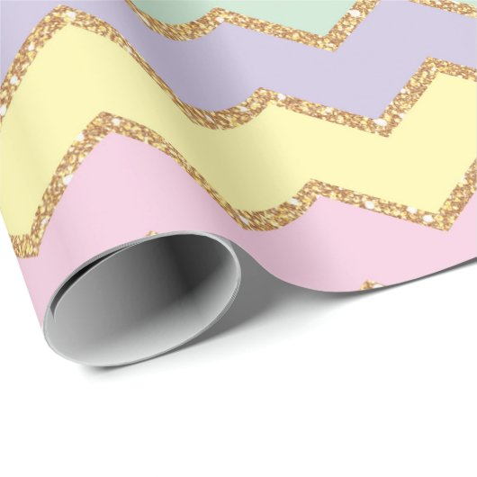 Unicorn Birthday Pattern Cadeaupapier (Rol Hoek)