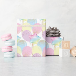 Unicorn Birthday Pattern Cadeaupapier