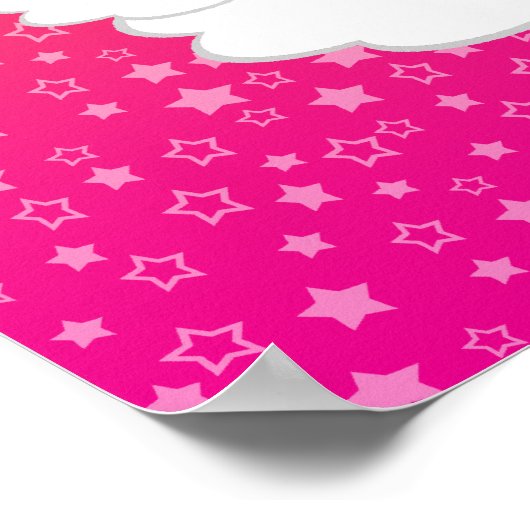 Unicorn Birthday poster (Hoek)