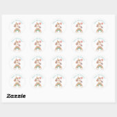 Unicorn Birthday Ronde Sticker (Vel)