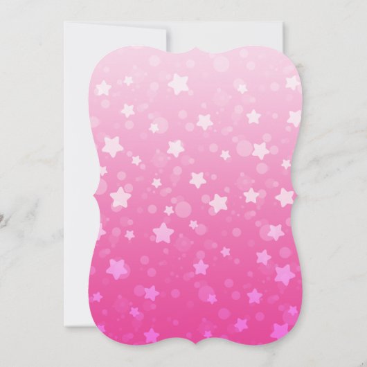 Unicorn Birthday Uitnodiging (Achterkant)