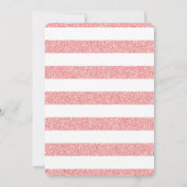 Unicorn Birthday Uitnodiging Editable Card Pink (Achterkant)